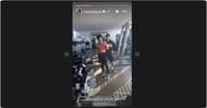 Hailie Deegan’s mother, Marissa shared flexed her ab on social media. Image: @marissadeegan via Instagram